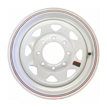 Cargar imagen en el visor de la galería, Rines 16X6 TDI-TRUCK WHEELS ST SINGLE ACERO NEGRO 10 VENTILAS SPOKE