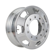Cargar imagen en el visor de la galería, Rines 24.5x8.25 TDI- TRUCK WHEELS UNEMON ALUMINIO MAQUINADO NEGRO 10 VENTILAS
